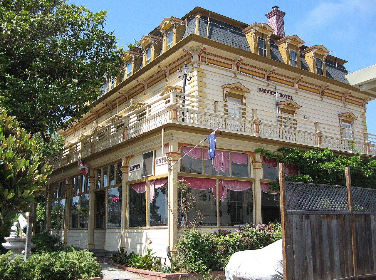 Aptos Village historic district in Aptos, California