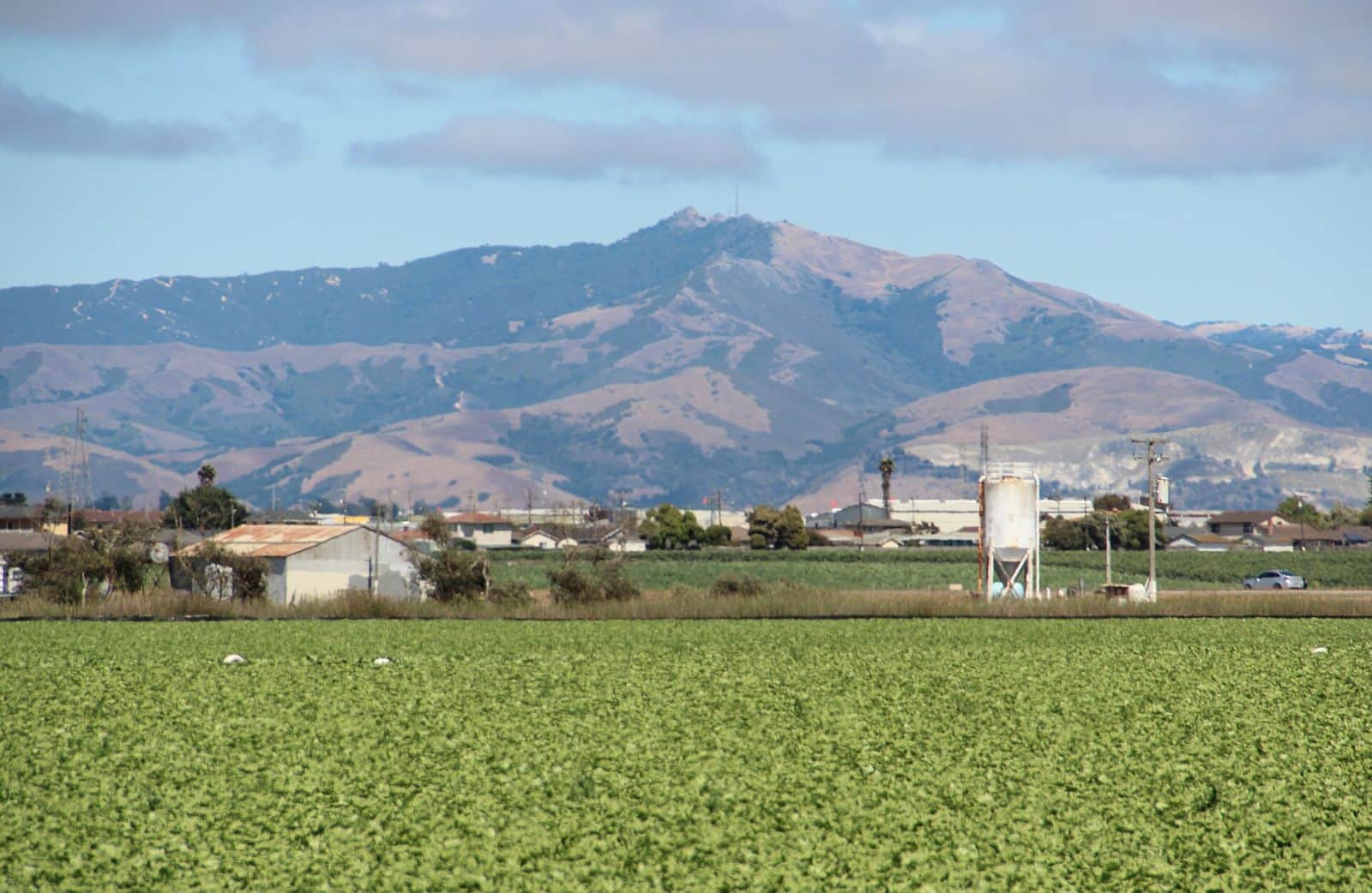 Fremont Peak in the Gabilan Range near Hollister, California