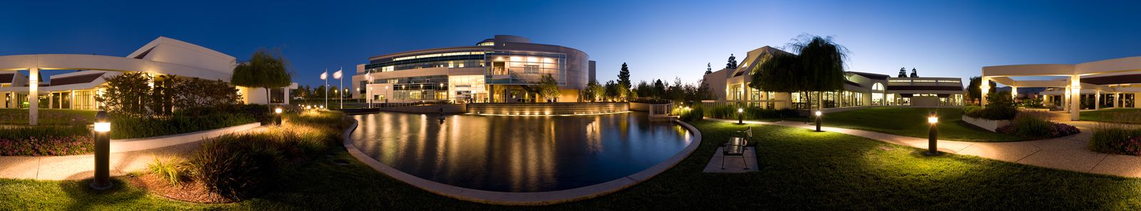 Milpitas City Hall building in Milpitas, California