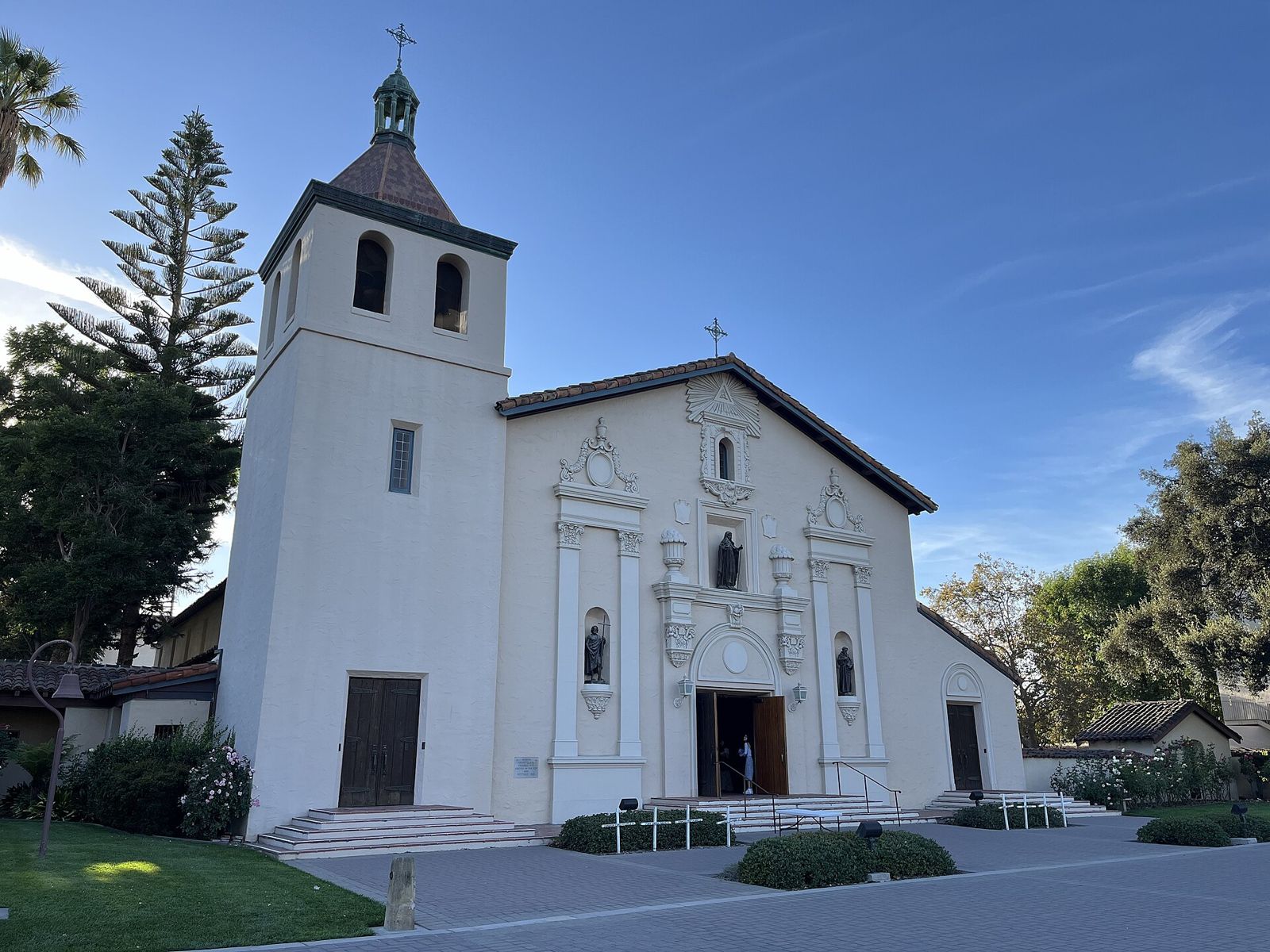 Mission Santa Clara de Asis on the Santa Clara University campus, California