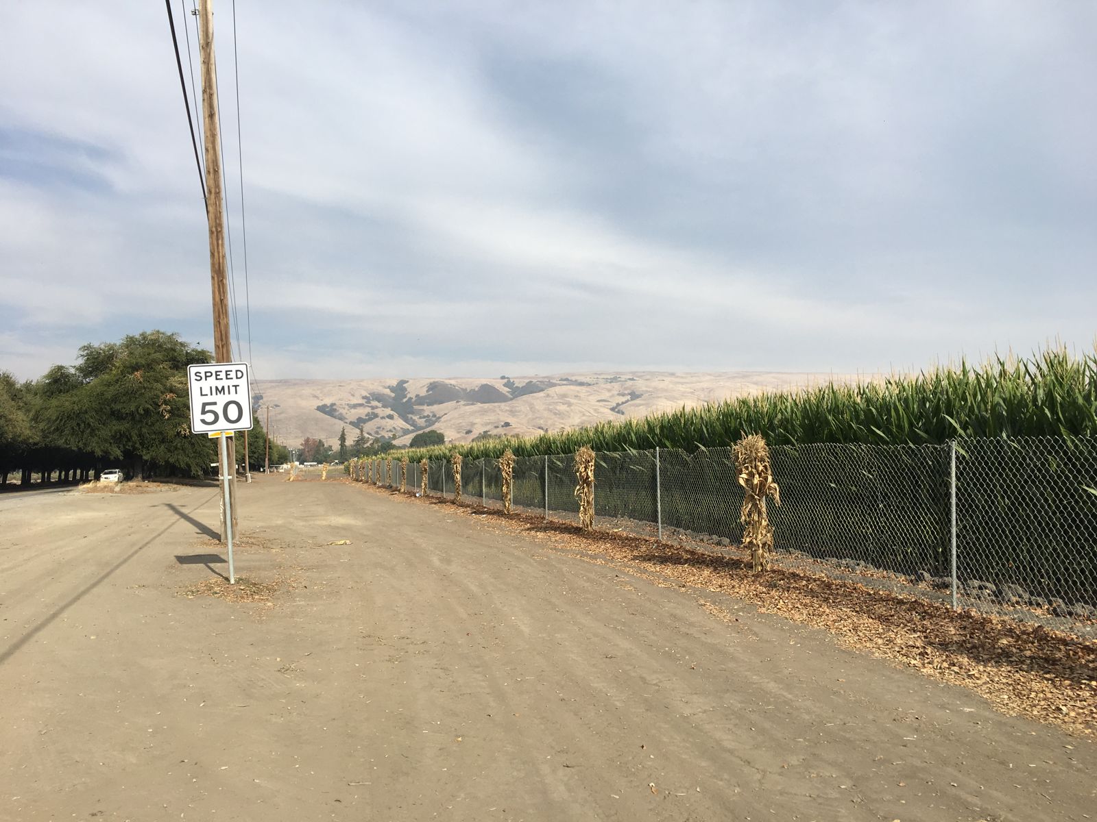 Open farmland of the Coyote Valley near Coyote, California