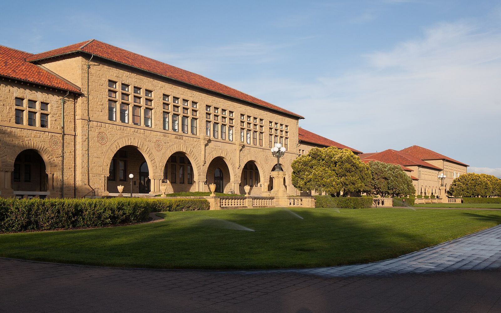 Stanford University main quad near Palo Alto, California