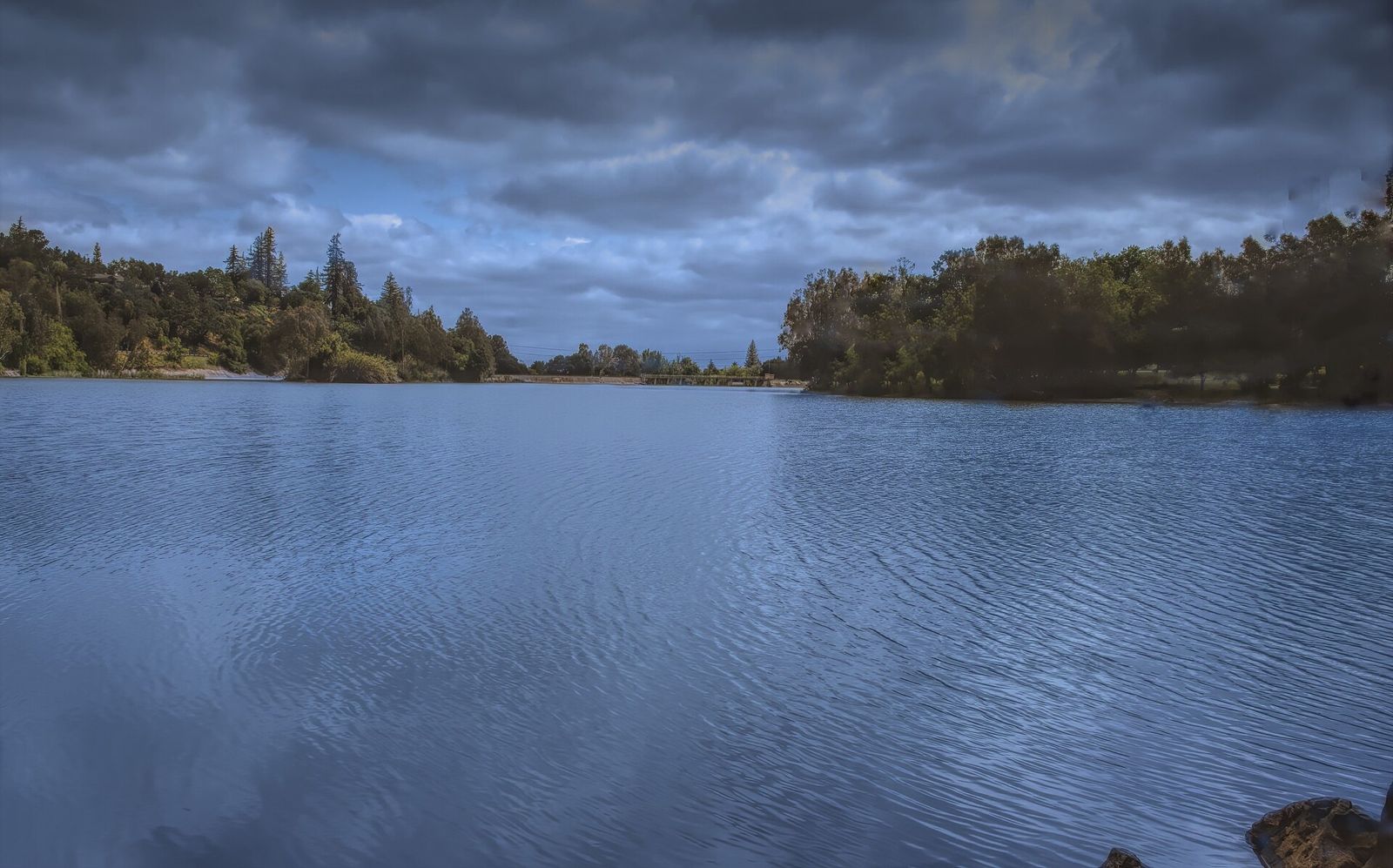 Vasona Lake County Park in Los Gatos, California